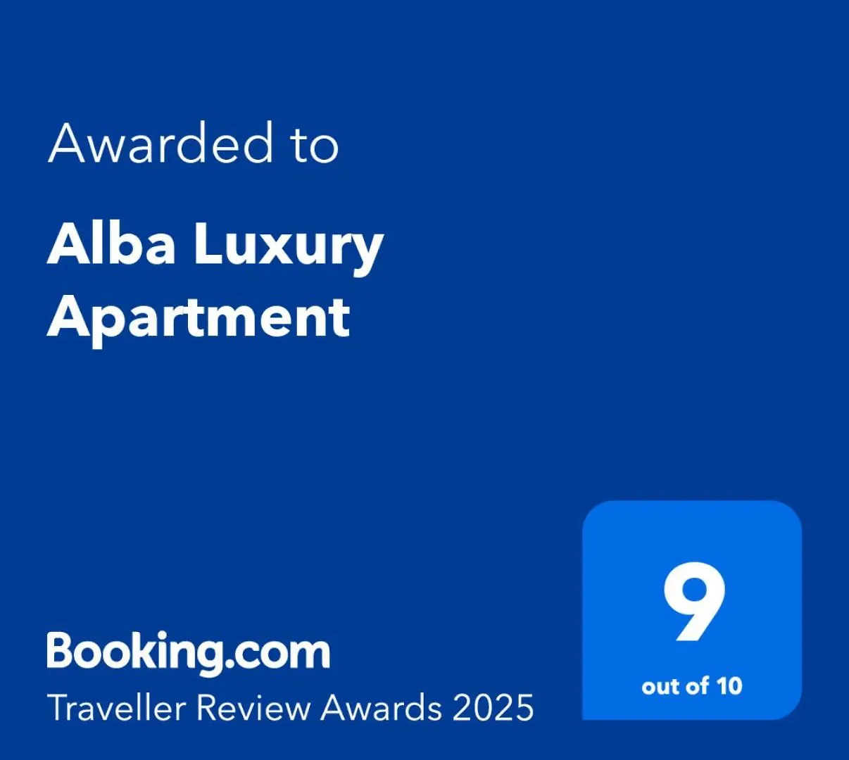 Alba Luxury Apartment Durrës